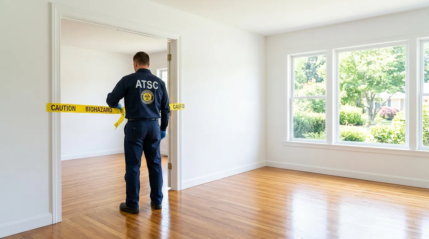 Certified biohazard cleanup crew performing Crime Scene Cleanup in Archdale